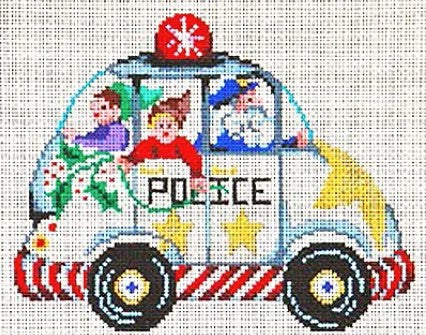 7346 - Police Car and Santa