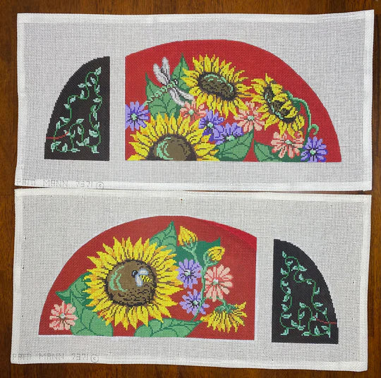 7371 -  3D Ladybug - Floral - "Dee-Dee"