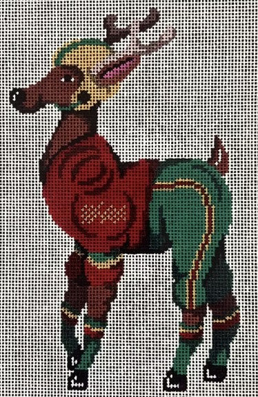 7407 -  Reindeer, Football Player