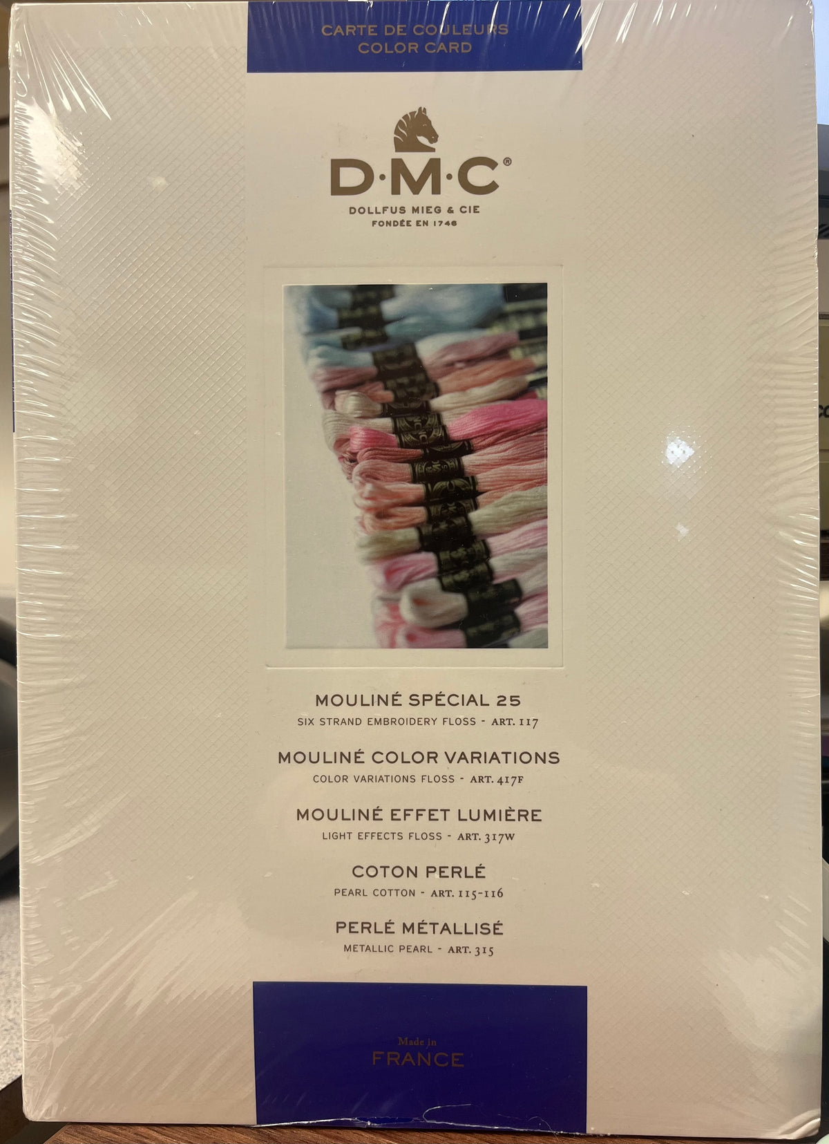 DMC Floss Color Card - 2023