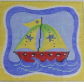 7452 - Mini Sailboat with Stars