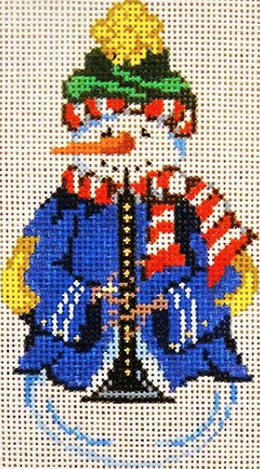 7523 - Ornament - Snowman Playing the Clarinet