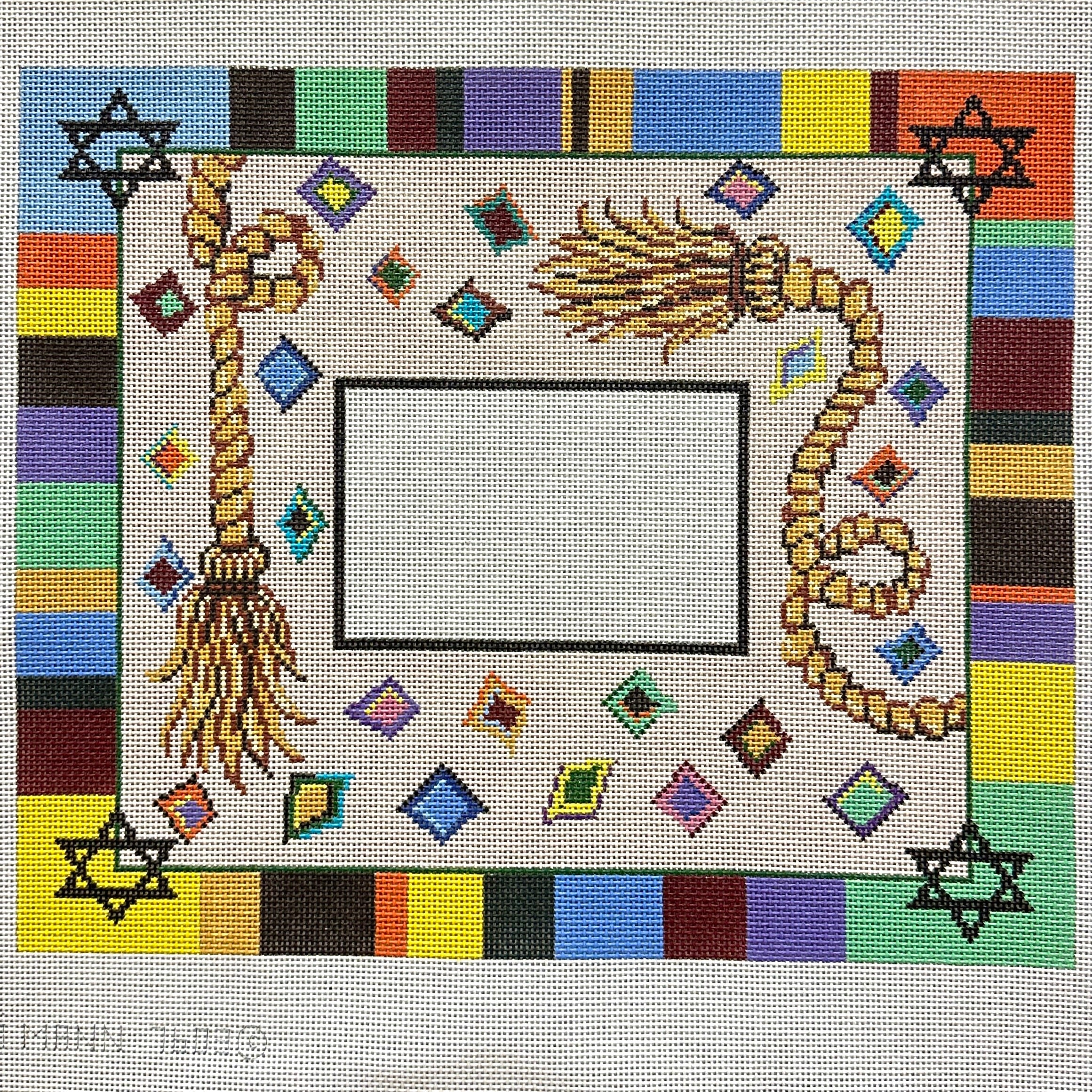 7603 - Tallis Bag - Tassels and Border
