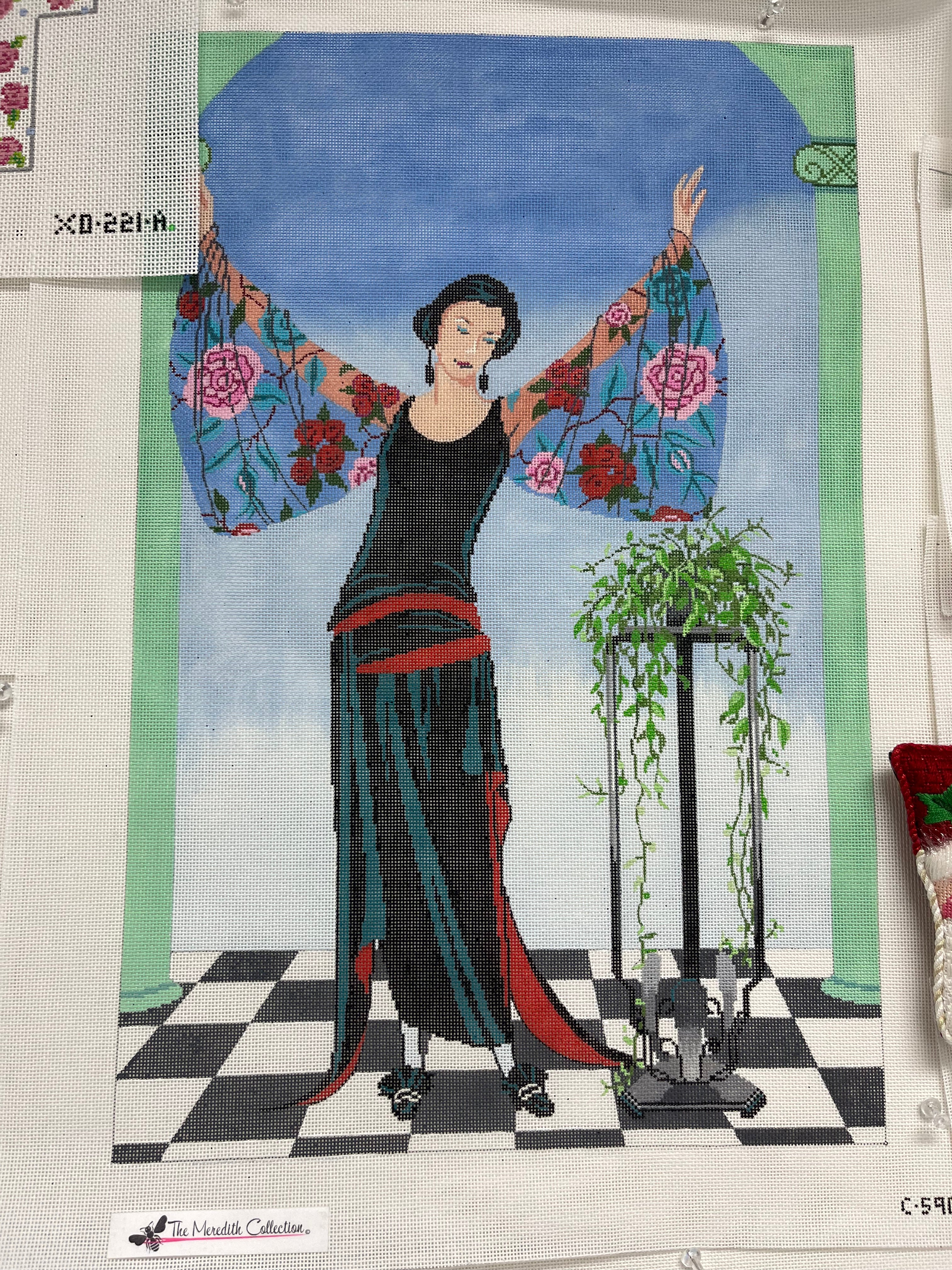 C-590 - Art Deco Carefree Spirit
