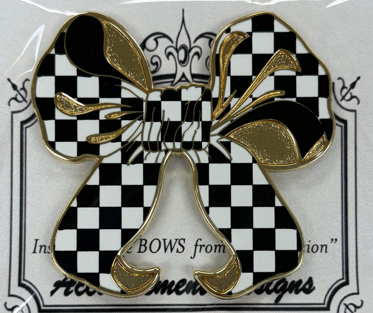 Enamel Bow Needle Minder