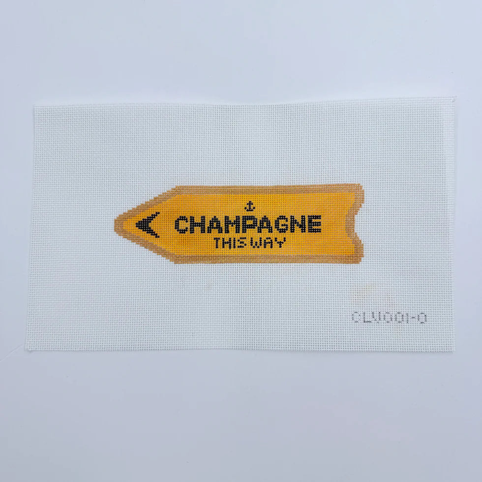 CLV001-O - Champagne This Way - Orange