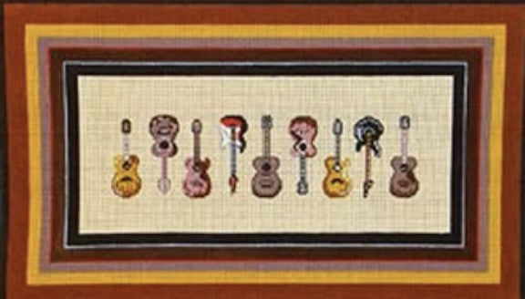 8254 - Guitars in a Row