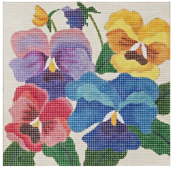 82800 - Pansies - Easy Stitch