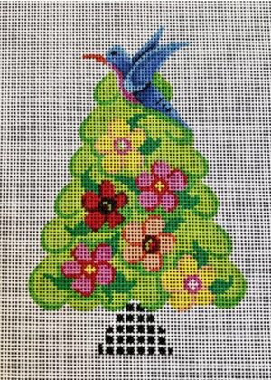85026 - Ornament, Hummingbird on Tree Top