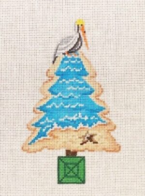 85028 - Ornament, Pelican on Tree Top