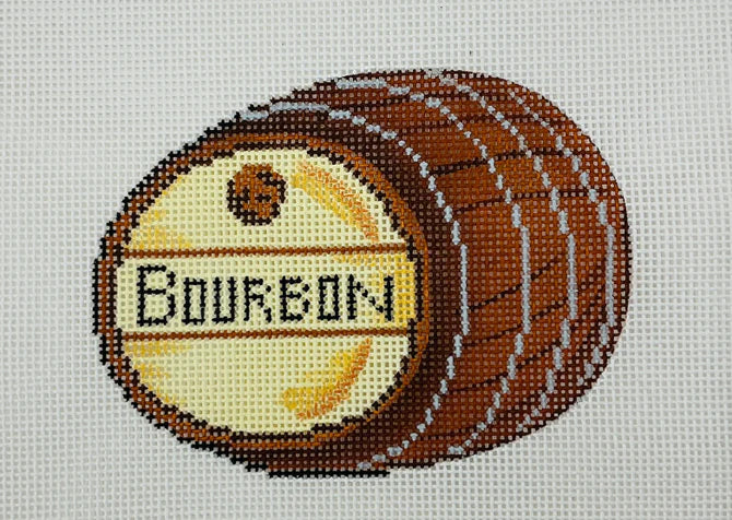88409 - Ornament - Barrel - Bourbon