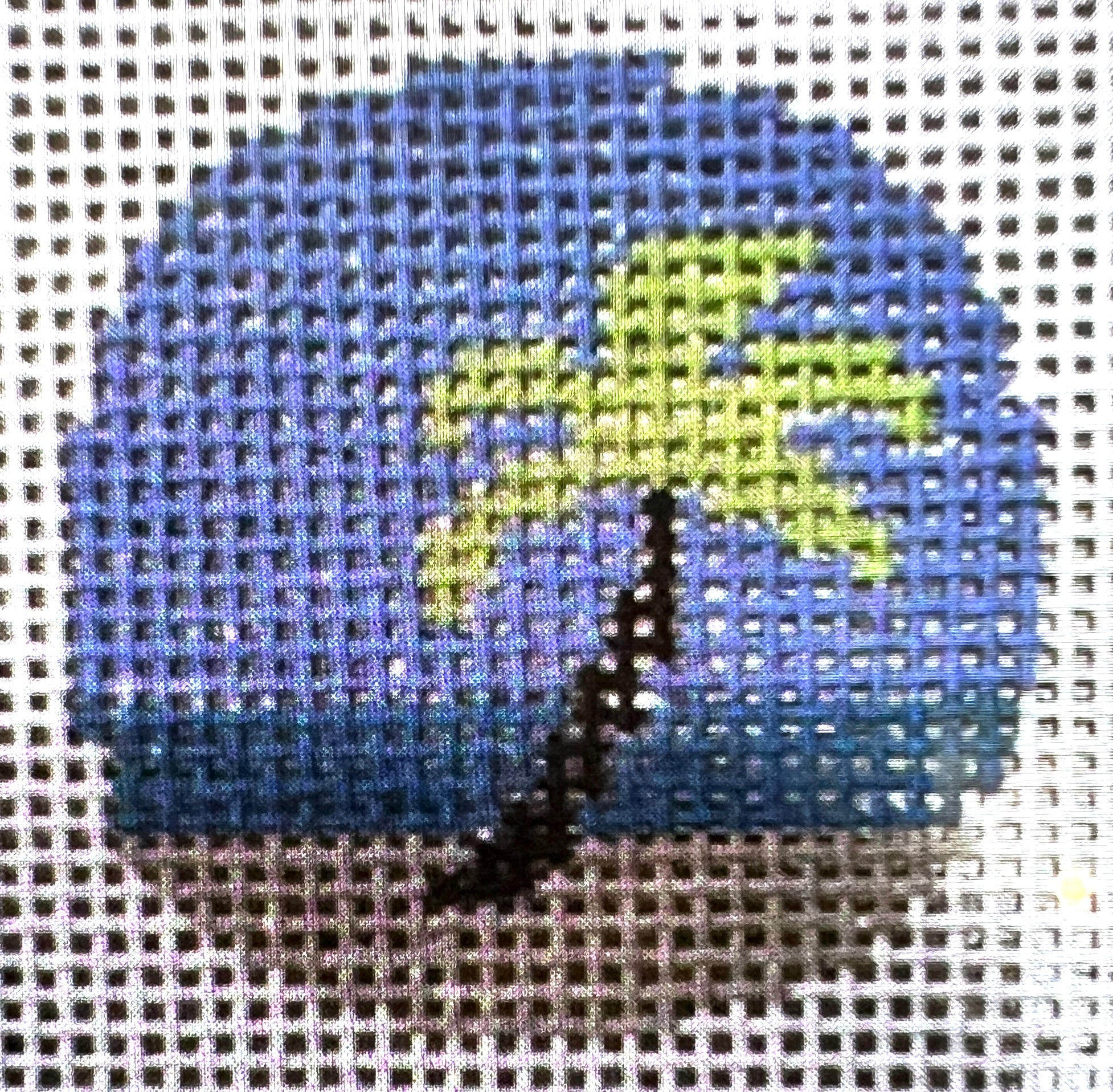 KK-MC1 - Palm Tree Scene Mini Circle