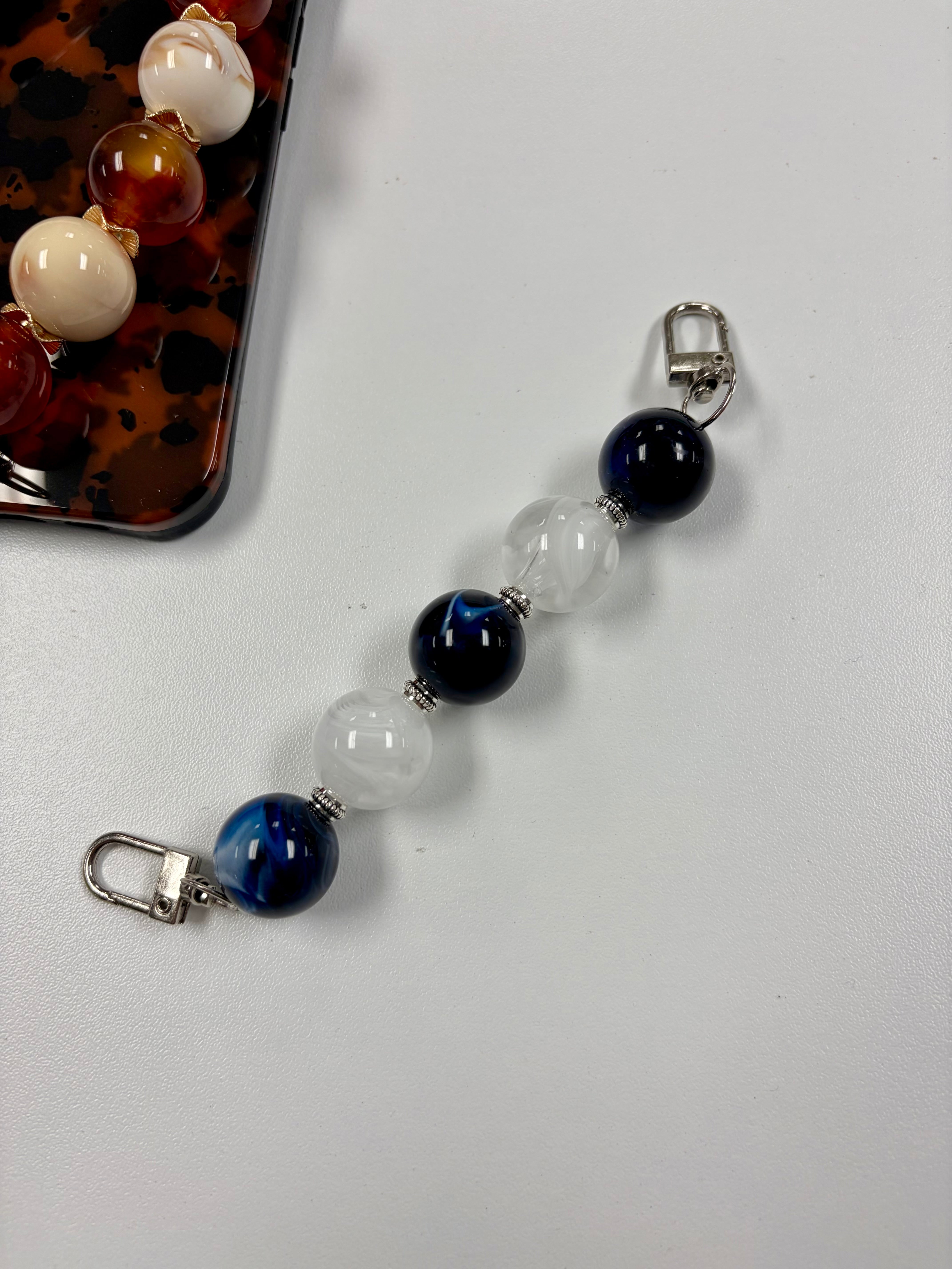Charming Beads Phone Strap & Attachments (Case not included)