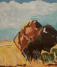 KAA9008 - Lone Bison