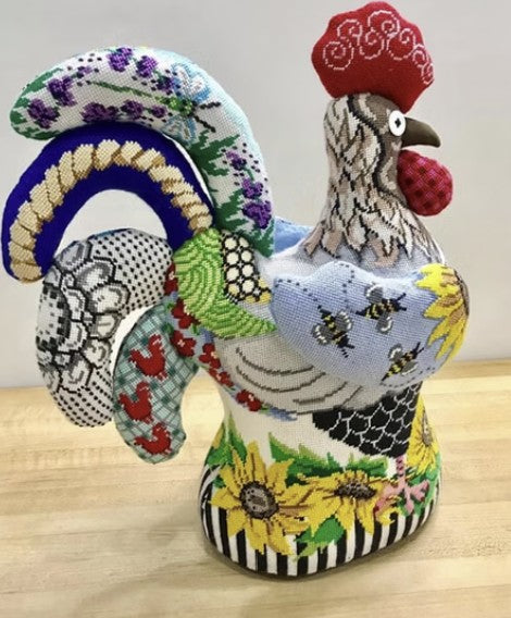 910 - Rooster, Patchwork "Richard"