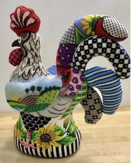 910 - Rooster, Patchwork "Richard"