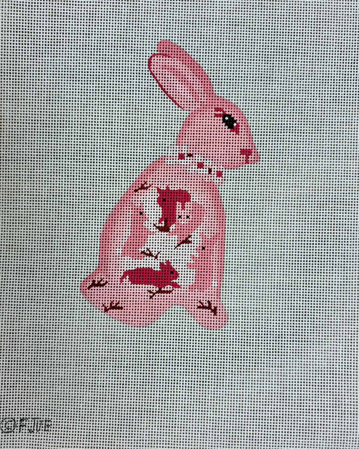 Small French Hare - Pink