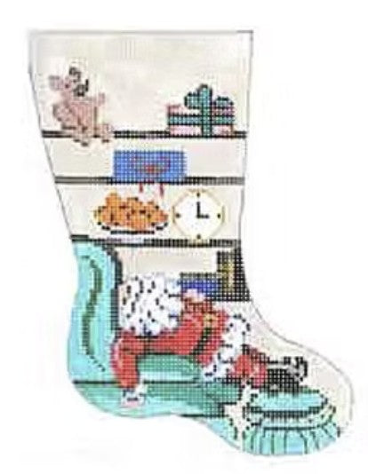 9402 -  Mini Sock - Santa Sleeping