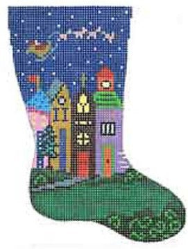 9408 -  Mini Sock - City Buildings