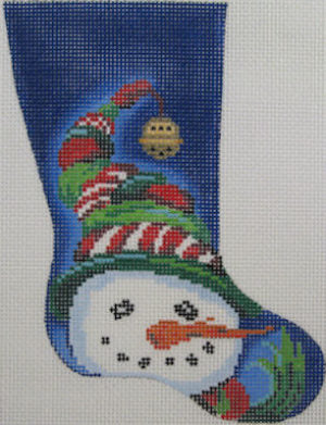 9415 -  Mini Sock - Snowman
