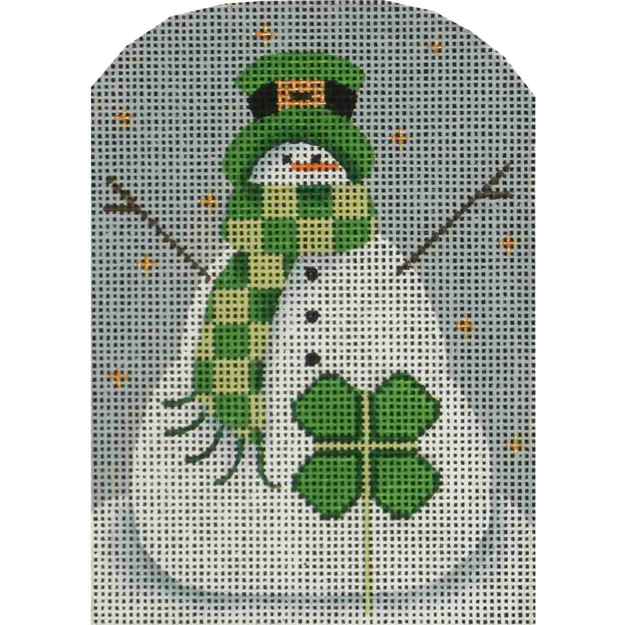 95C - Clover Snowman