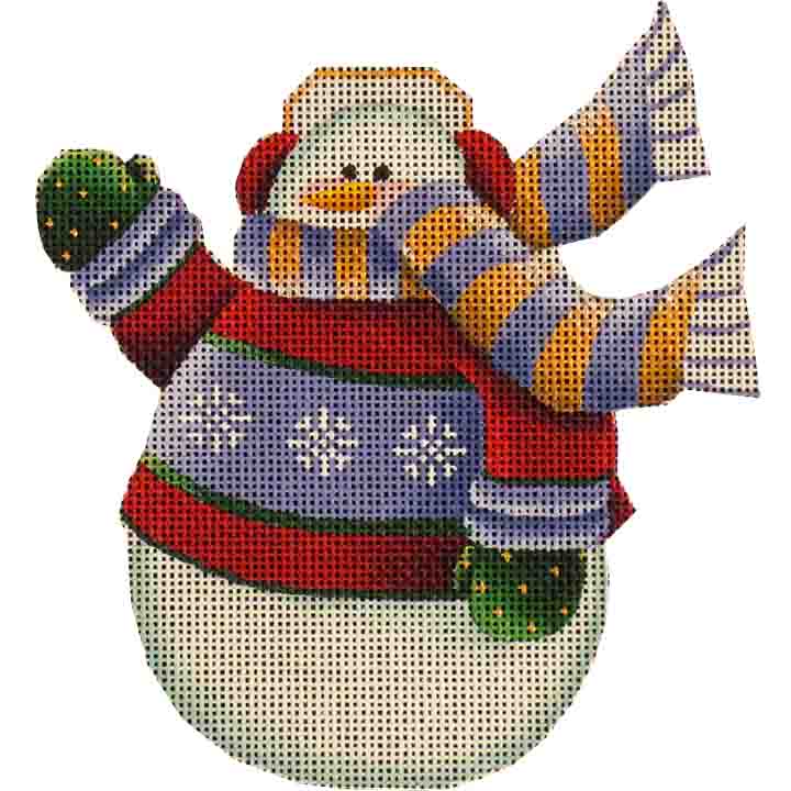 97A - Red Snowman