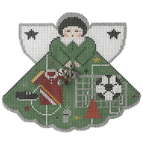 PP996BV - Angel: Soccer (Moss Green)