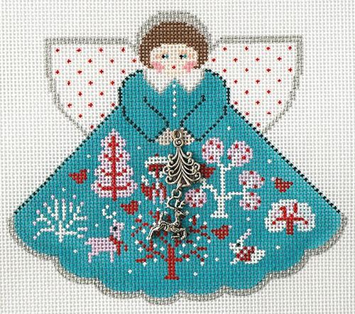 PP996JW - Angel: Winter Forest (Teal)