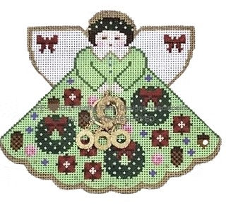 PP996BG - Angel: Wreaths (Green)