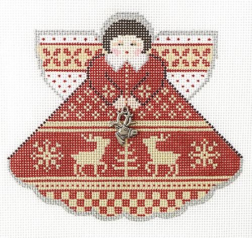 PP996HA - Angel: Red Christmas Sampler (Red)