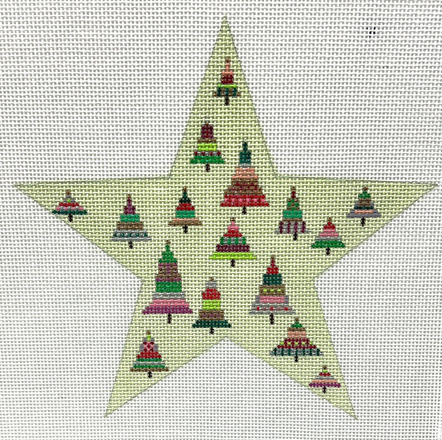 WS896I - Star Ornament - Trees