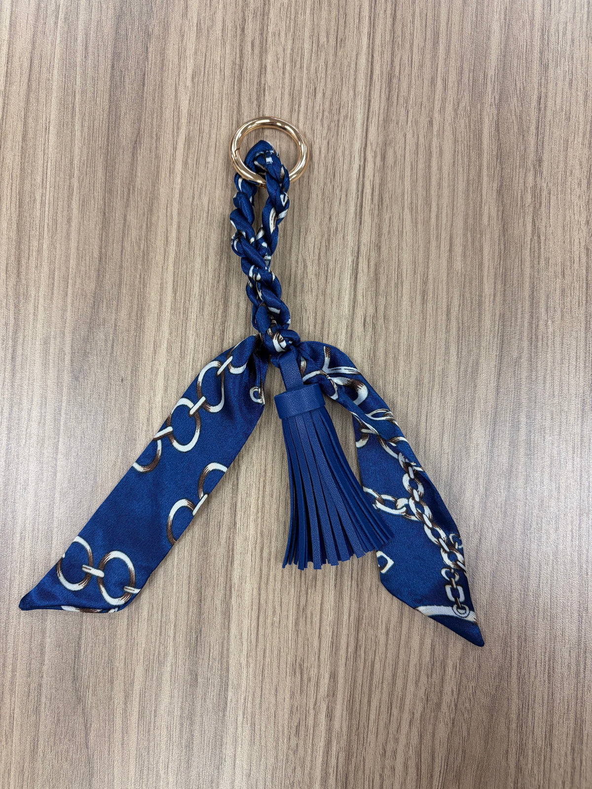 Charming Beads Ribbon Fob
