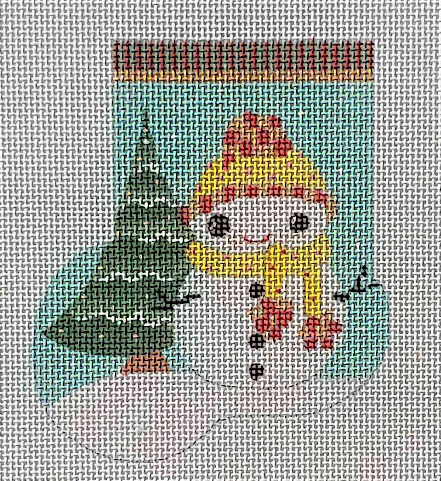 AB452 - Squishy Snowboy Mini Sock