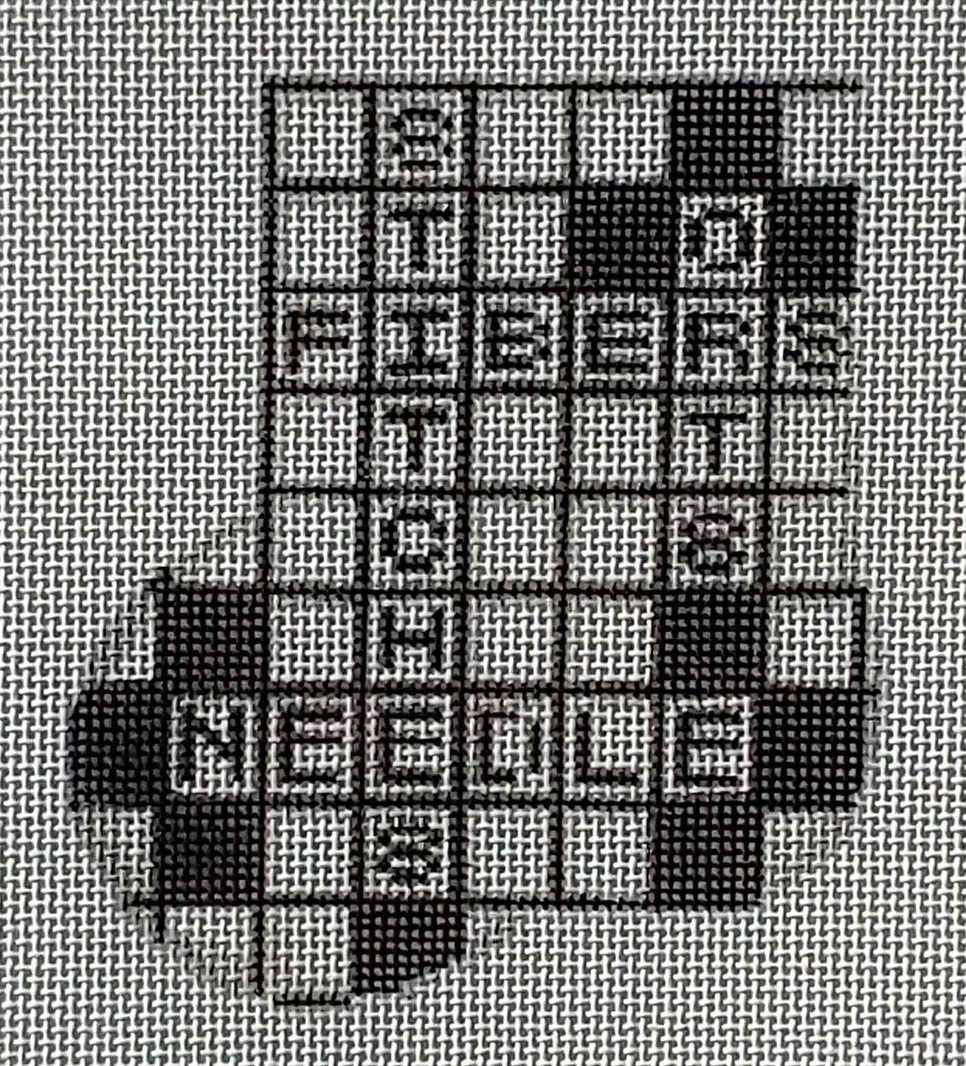 AB481 - Crossword Mini Sock