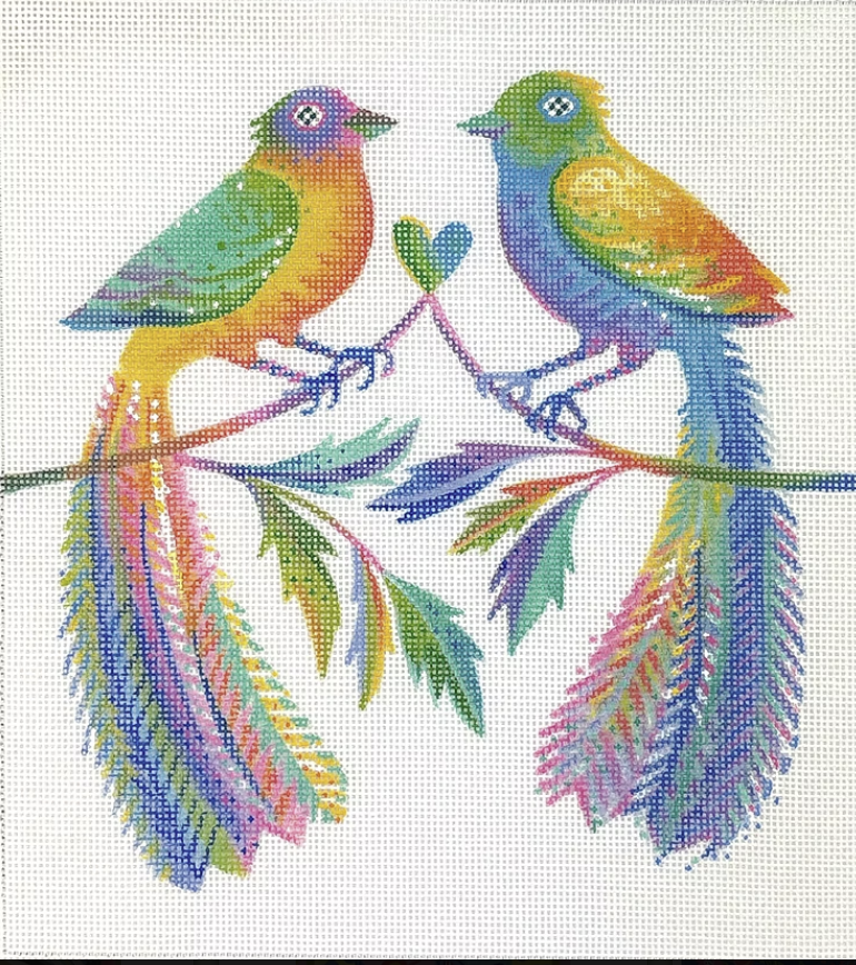 AB-PL-04 - Colorful Love Birds