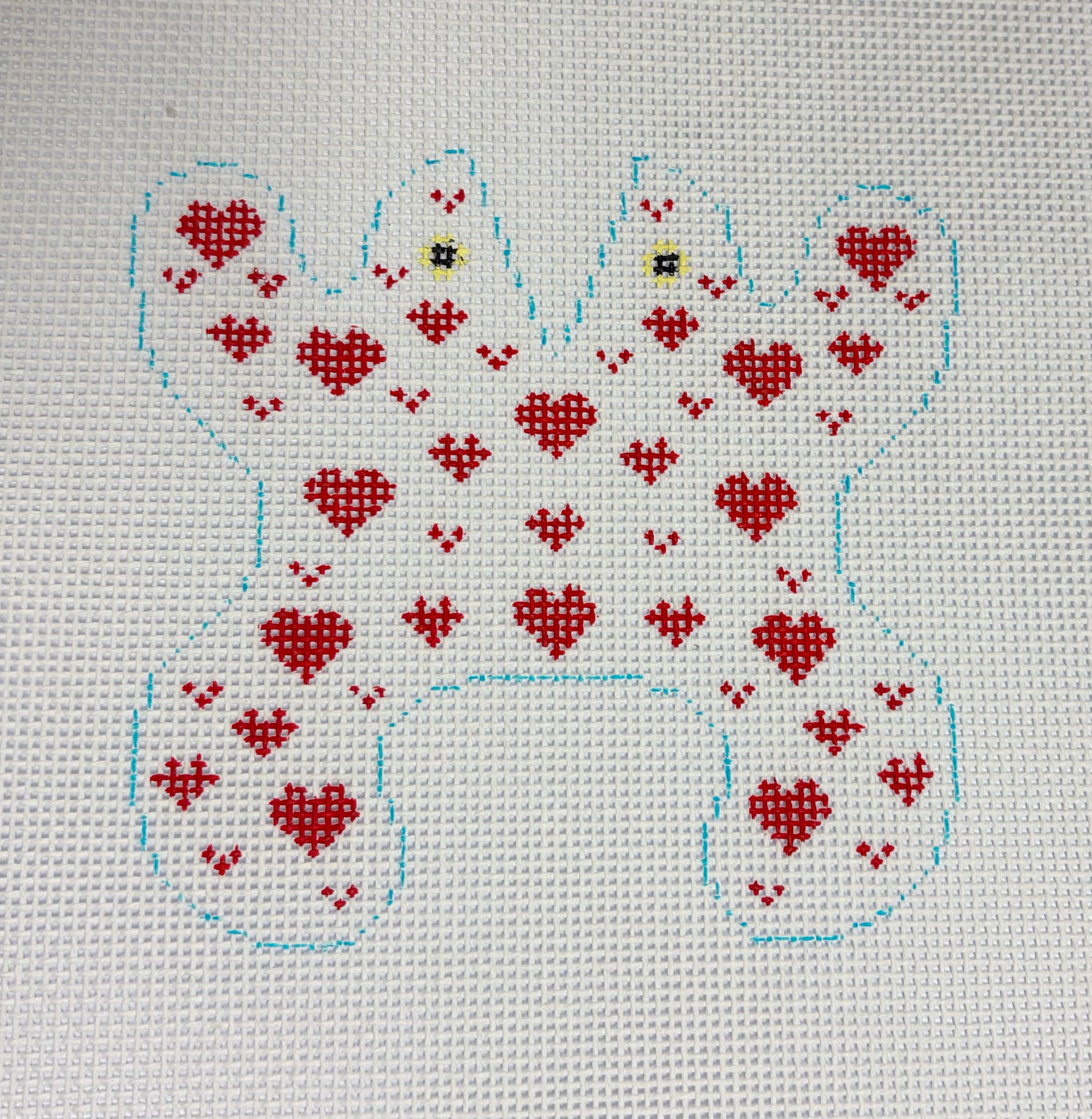 FG-202 - Red Heart Frog 3D