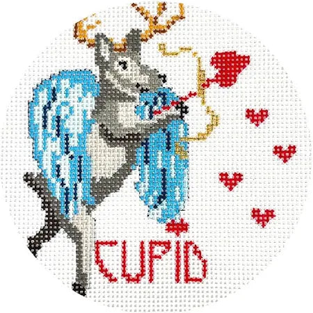AB47 - Cupid Reindeer Round
