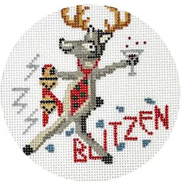 AB49 - Blitzen Reindeer Round
