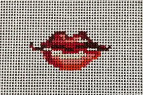 AB52 - Lips Luggage Tag