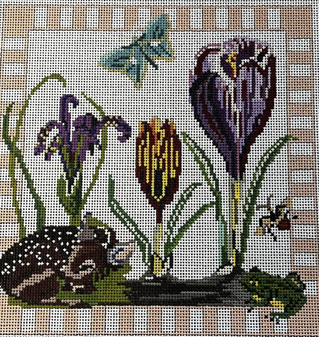 AB63 - Spring Flower Pillow