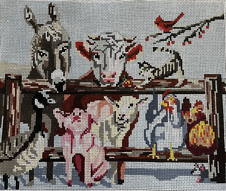 AB68 - Barnyard Pillow