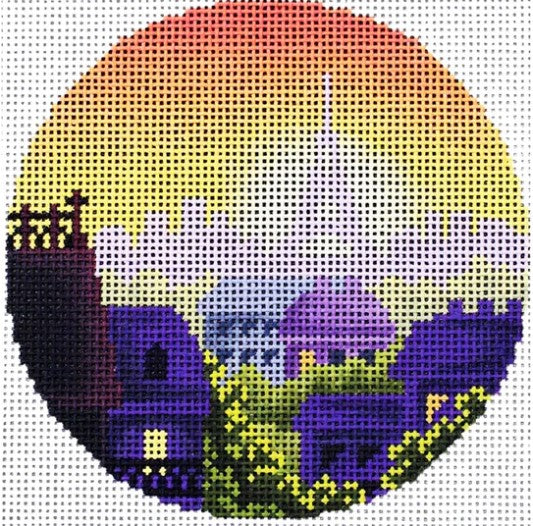 AC002 - Rooftops of Paris - Ornament