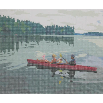 AC003 - Kayaking on a Lake