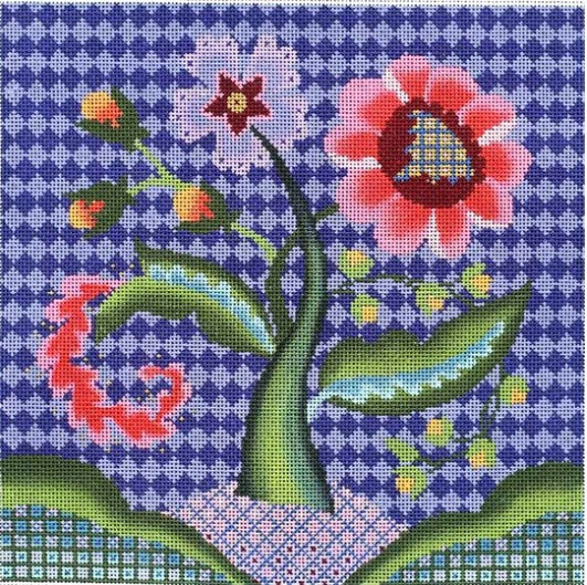 AC027 - Jacobean Dusk Pillow