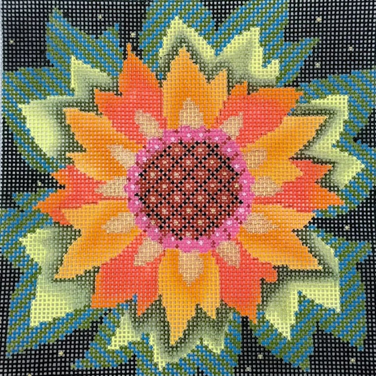 AC044 - Single Jacobean Flower