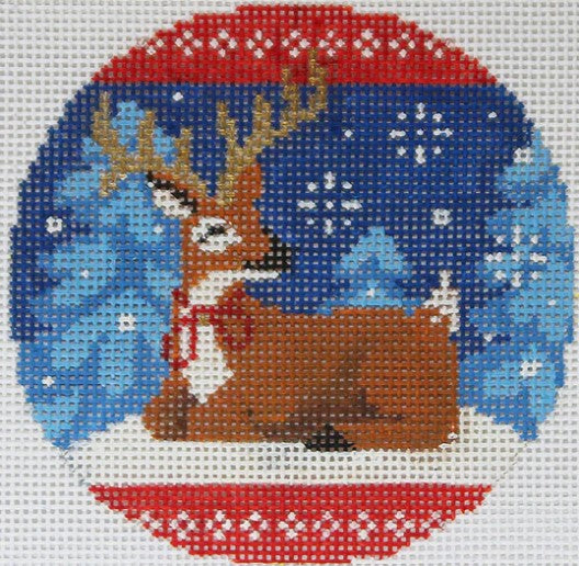 AC088 - Woodland Deer in Blue