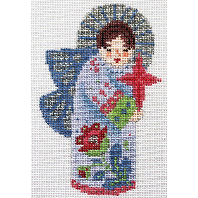 AC126-7 - Mary Jesus, Joseph, 3 Wisemen and Angel Set