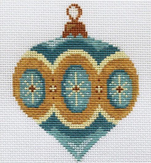 AC144 - Vintage Ornaments - Turquoise
