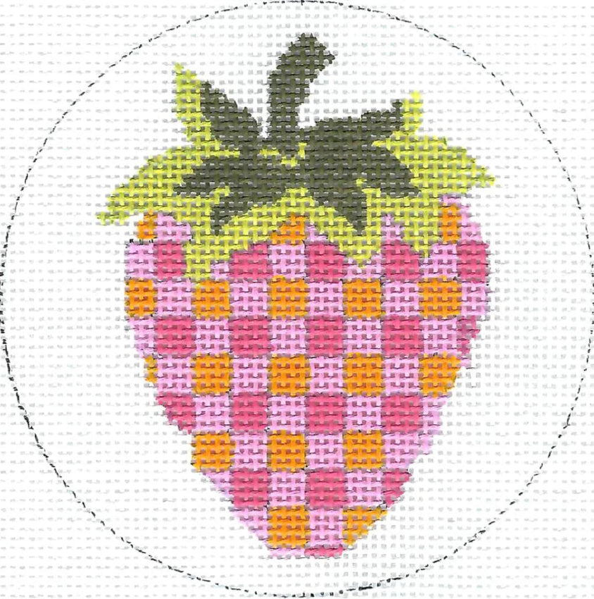 AC152 - Strawberries Collection: Pink and Orange Checks