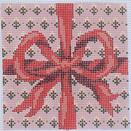 AC161 - Boxes - White Flowers with Pink Bow